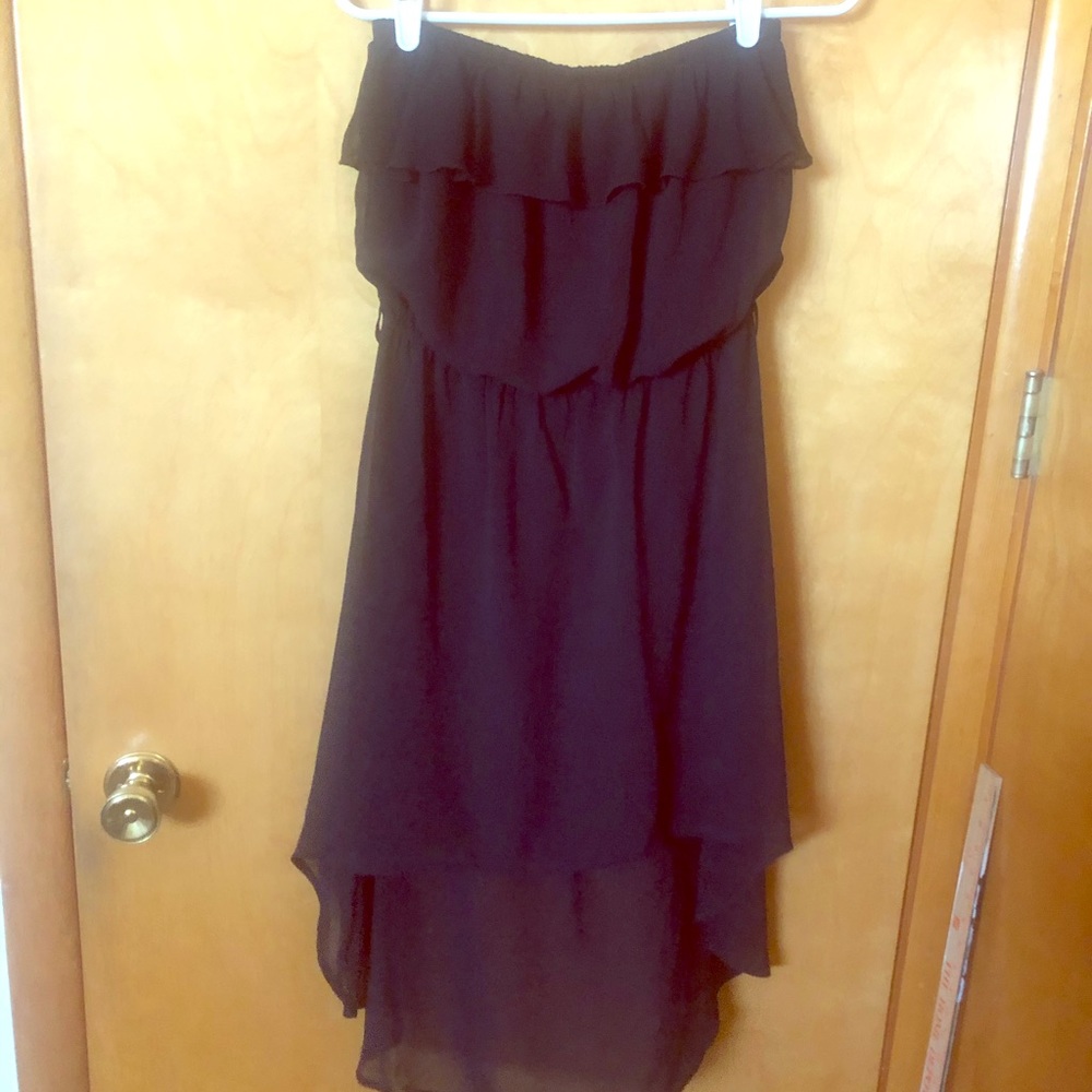 Strapless Hi Low dress